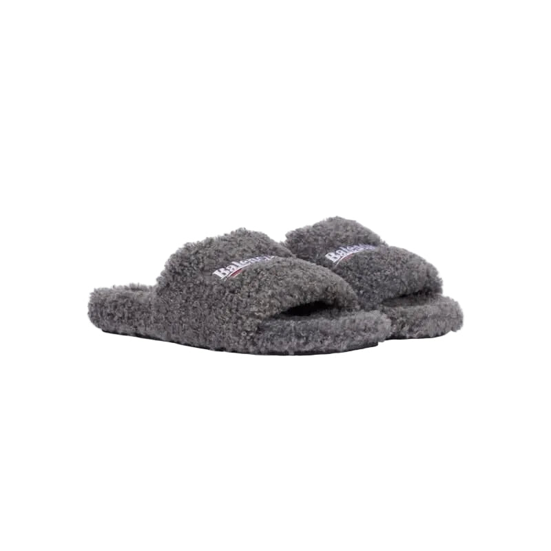 Balenciaga Furry Slides